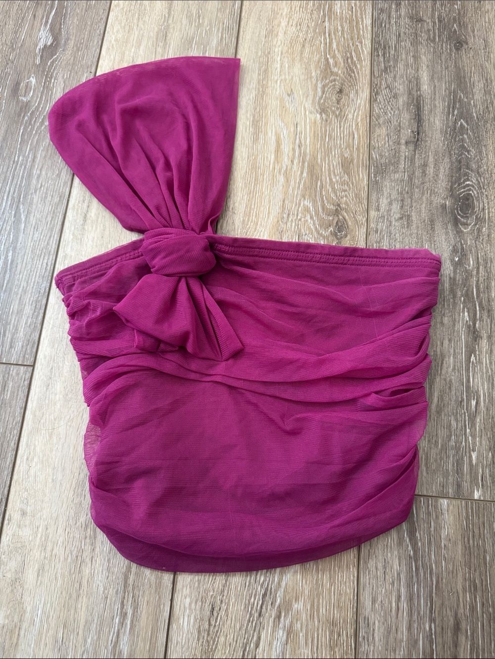 Maeve Mesh Off The Shoulder Top Sz S